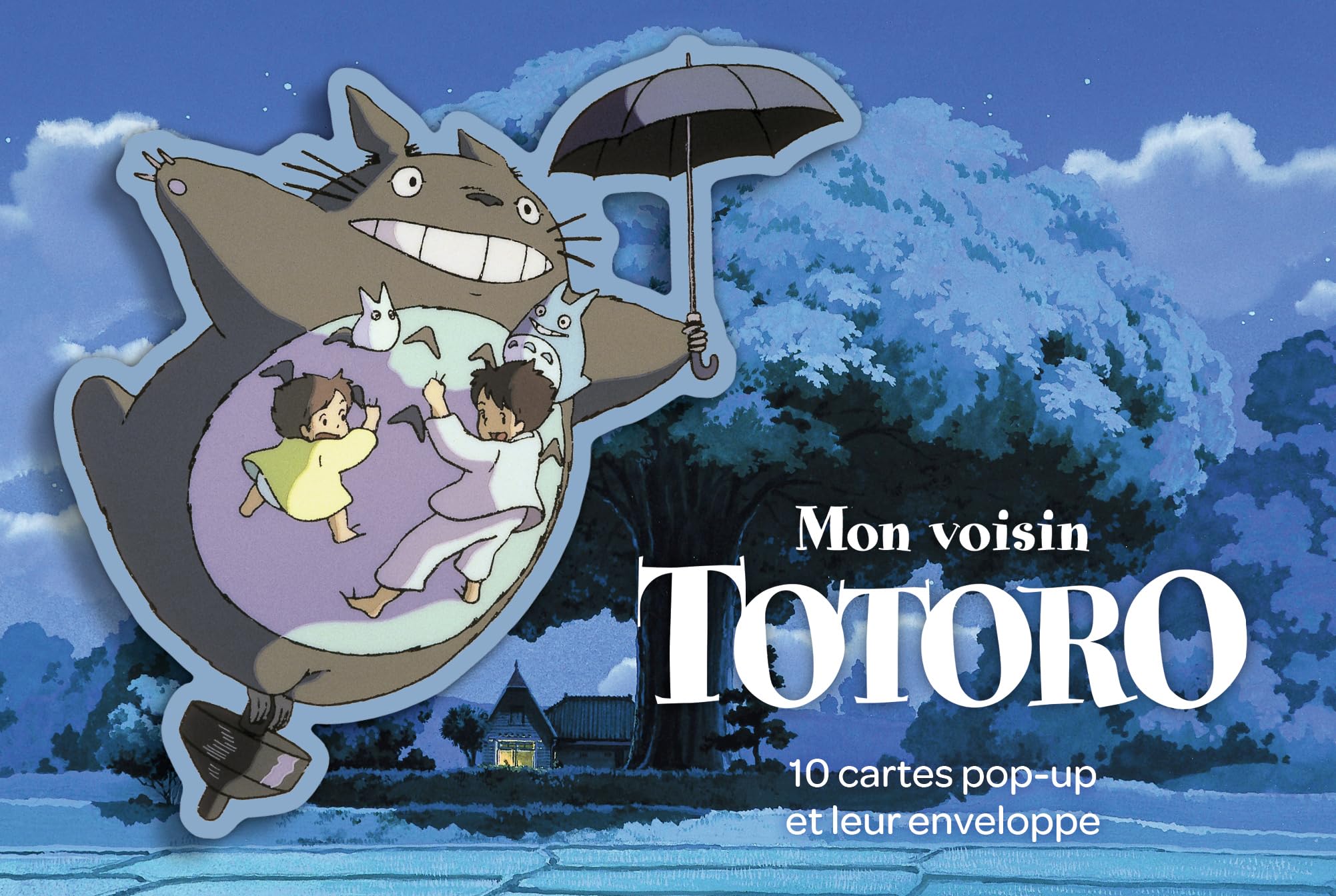 Mon voisin Totoro 10 cartes pop-up Ghibli édition collector papier