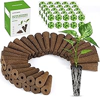 Vista 9 de Ahopegarden 166PCS Kit de cápsulas hidropónicas de hierbas: Kit de cultivo de cualquier cosa con 600ml de alimento A&B para plantas, 40 esponjas
