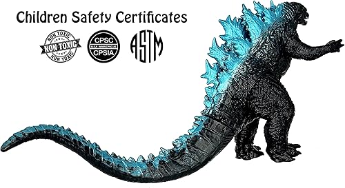 Miniatura 3 de TwCare Figura de acción de juguete Monster vs. Kong 2021: Rey de los monstruos dinosaurio dragón, serie de películas, articulaciones movibles,