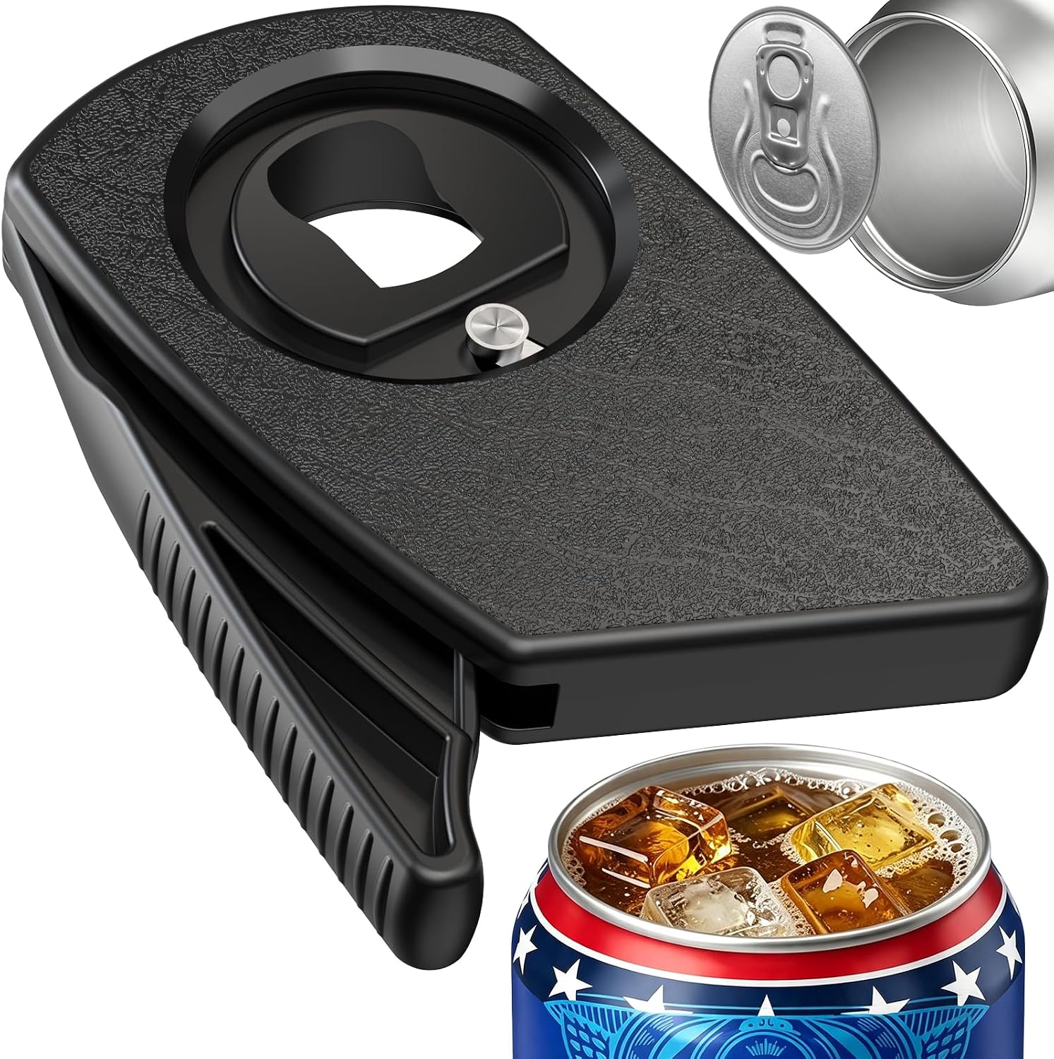 Beer Can Opener Tool, Can Top Remover for Beer Cans, Smooth Edge Drinking