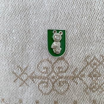 Amazon | こぐまのミーシャ ピンバッジ6点セット(1980年モスクワ