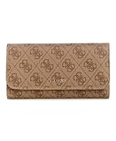 Sarai Slim Clutch Wallet&comma; Latte Logo