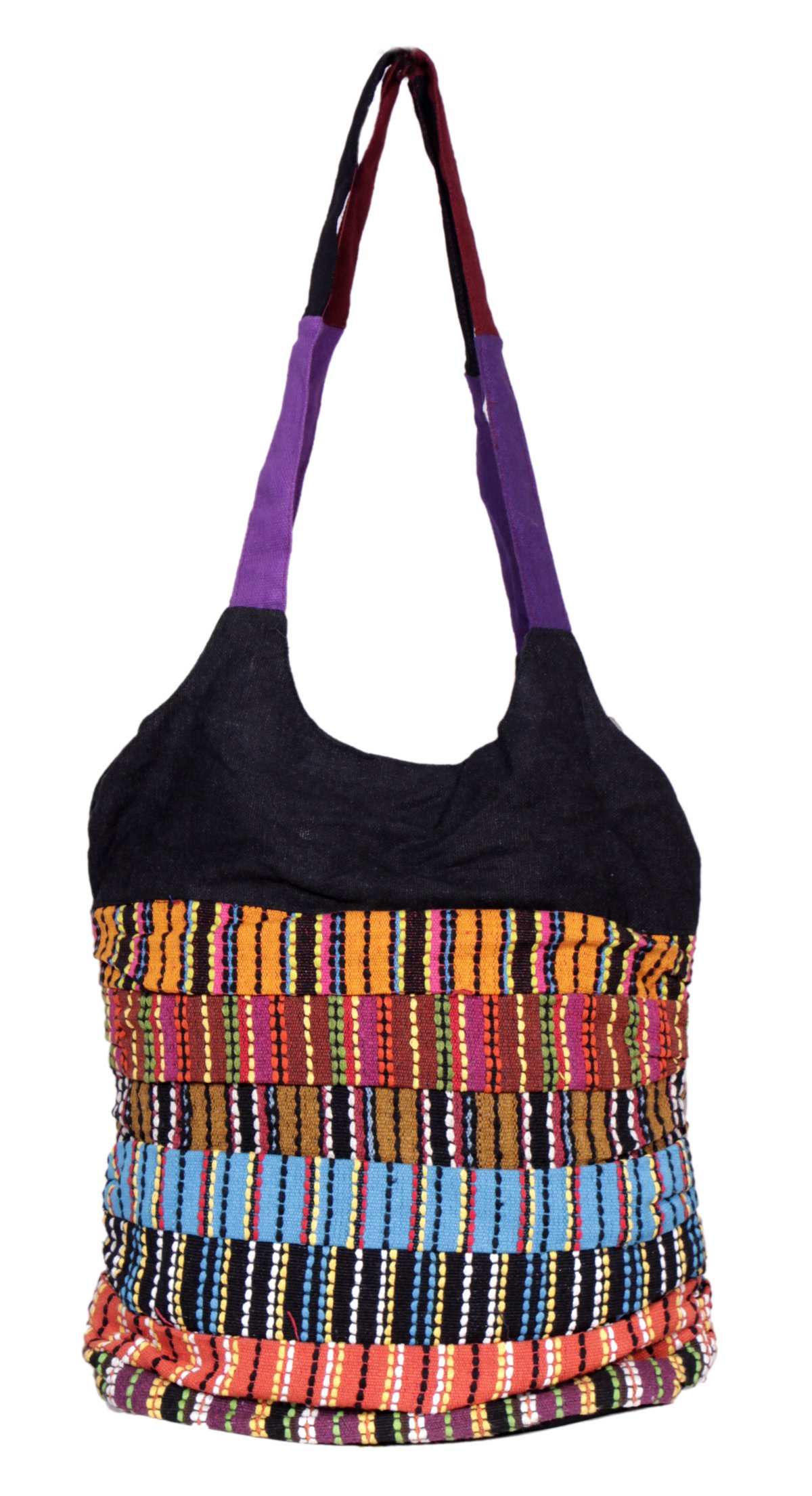Amazing India Retro Canvas Sling Shoulder Bag – Large Hobo Crossbody Tote for Women & Men, Casual Travel Purse, Comfortable Everyday Handbag, Boho Cotton Hippie Indian College Bag-picture-16