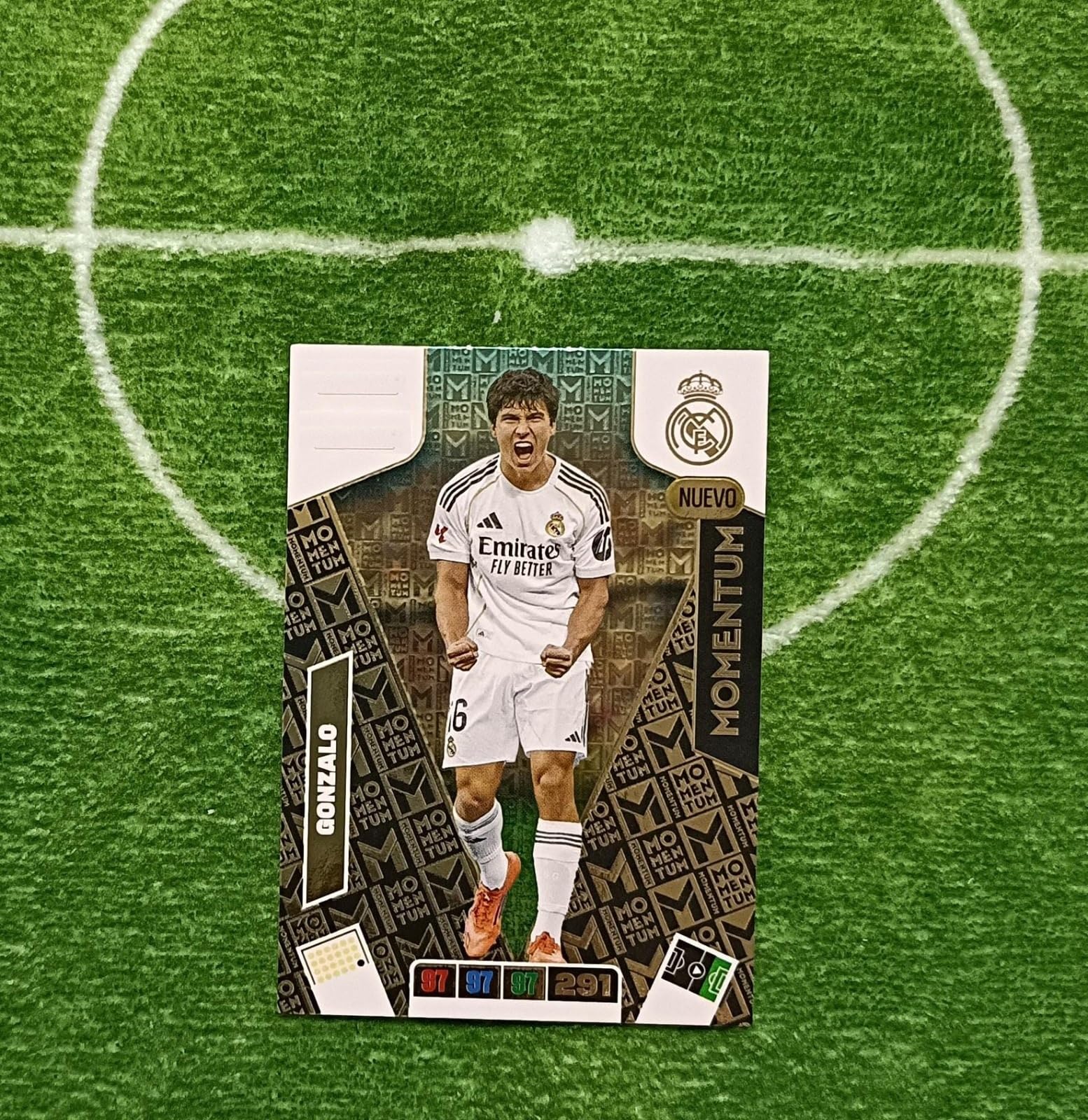 Gonzalo Nuevo Momentum Carta Cromo 2025 2026 La Liga 25 26