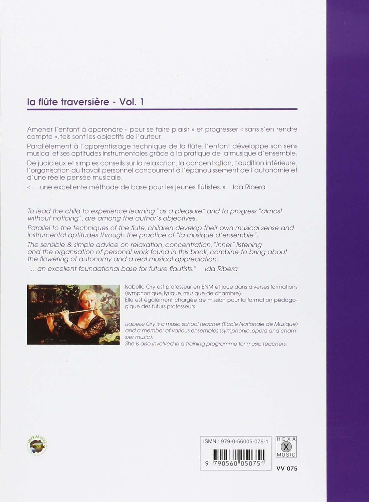 Flûte traversière Volume 1