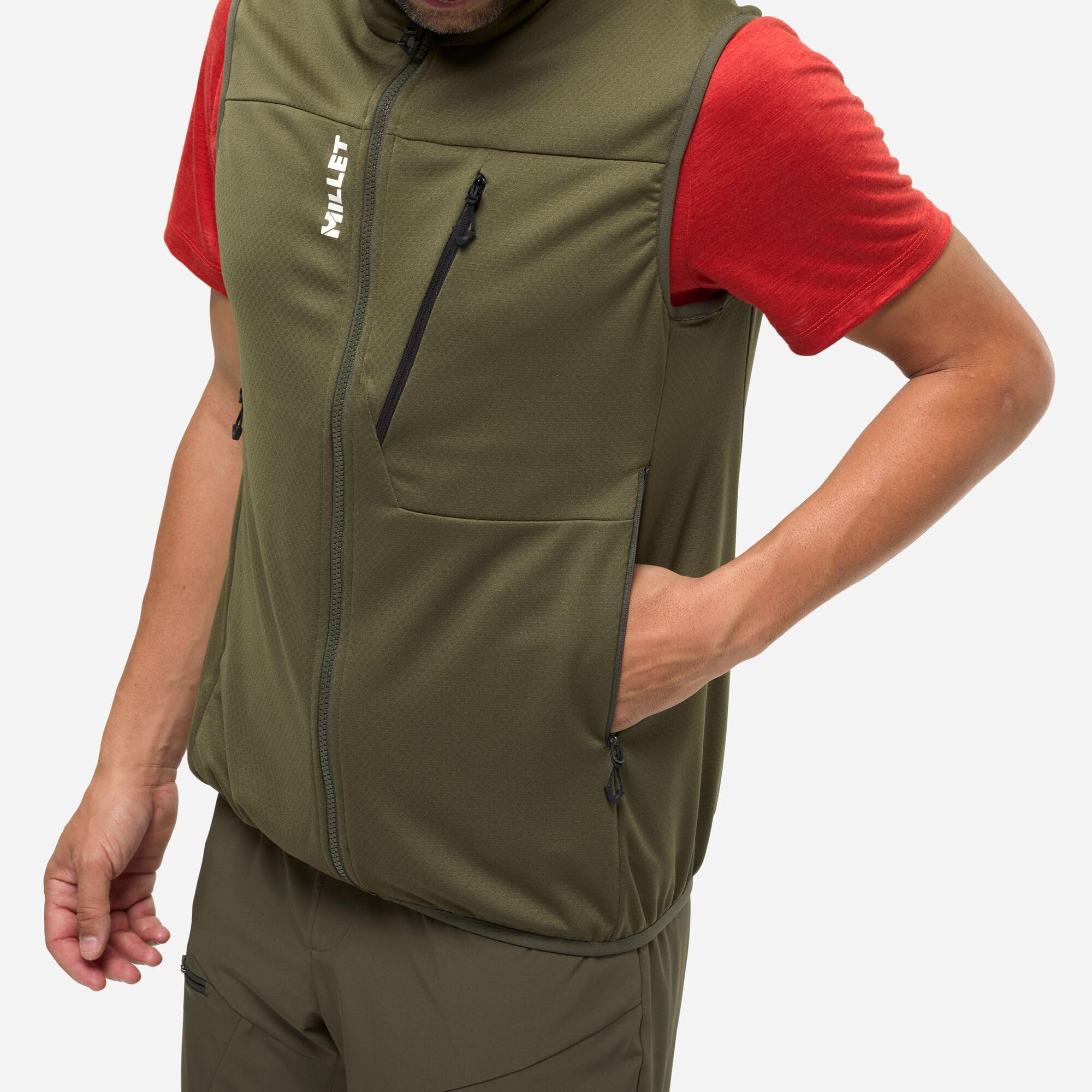 MILLET Polaire Homme Léger Sans Manches Confort Chaleur