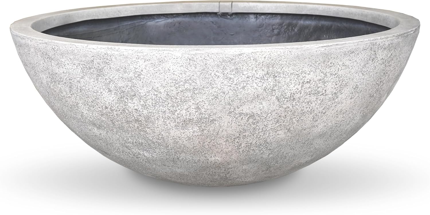 Aquascape Fountain Bowl Container Water Garden, Green Slate, 32 inch Dia (81 cm), 78399