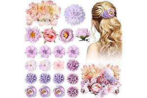 BBTO 21-Piece Flower Hair Clip Collection