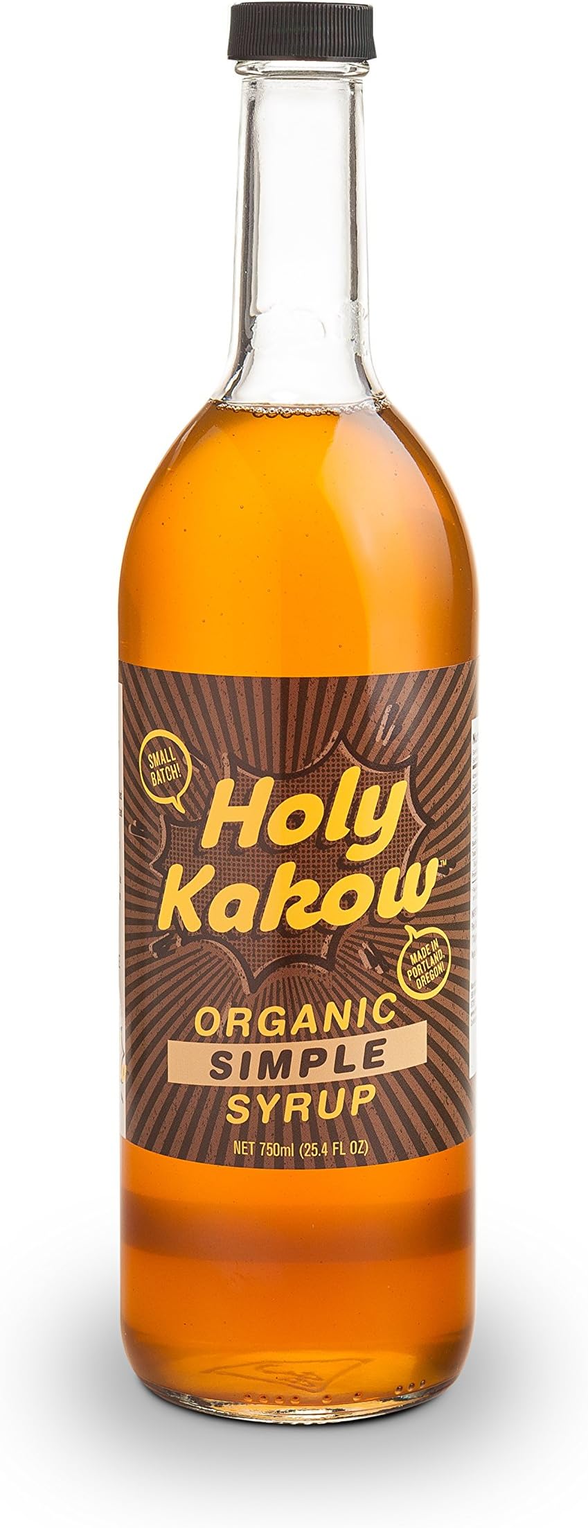 Cafe Organic Simple Syrup - Simple Syrup, Coffee Syrup, Organic Syrup for Coffee, Simple Syrup for Coffee, Add to Latte, Cocktail and Shake, Real Food Ingredients, Specific Flavor - 750ml