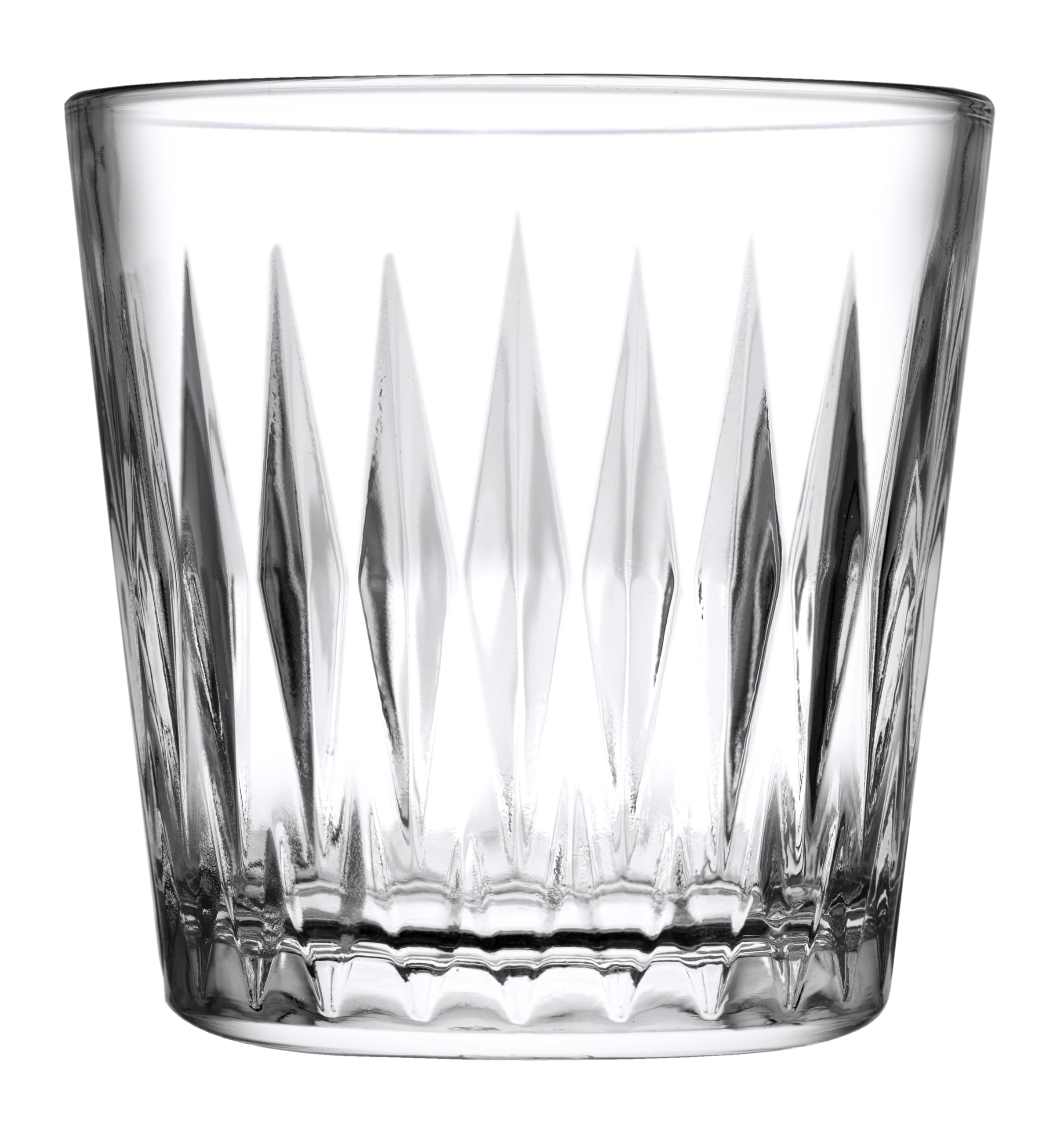 Pasabahce Transparent Luzia Set Of 3 Glass Glasses, 30 Cl
