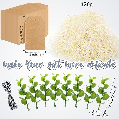 Miniatura 76 de Crtiin Juego de 8 cajas de regalo de 8 x 8 x 4 pulgadas, papel blanco, propuesta de dama de honor, caja de regalo con tapas para regalos, boda