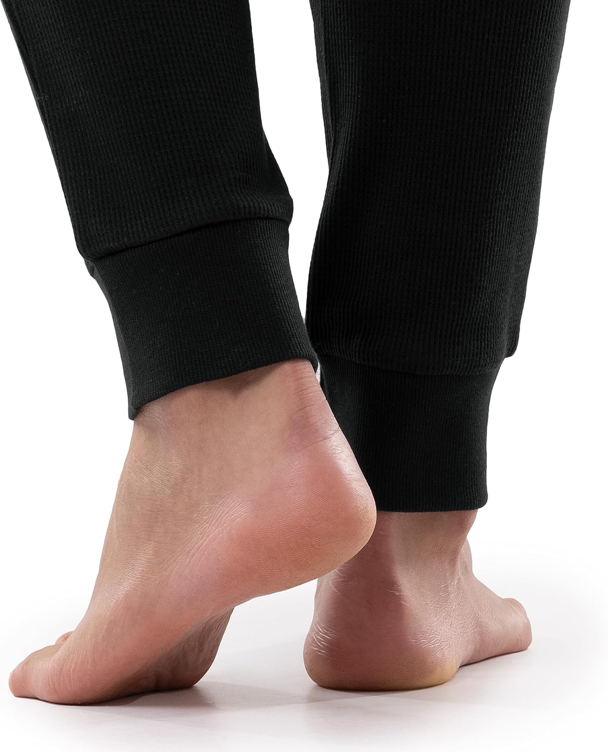 IZOD mens Waffle Knit Crewneck Top and Jogger Pant Sleep Set - Image 6