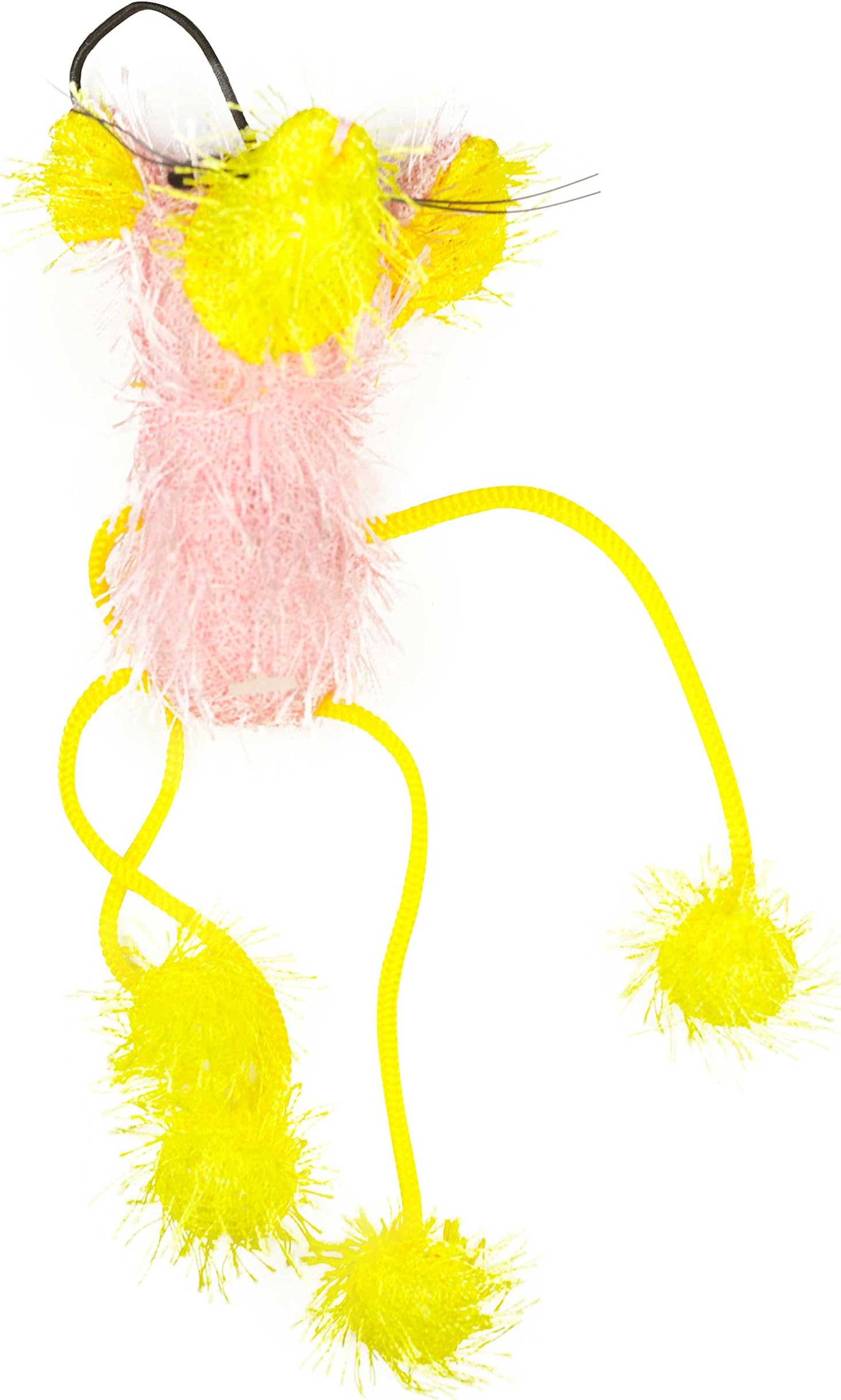 Amazing Pet Products, Frizzy Fun Catnip Toy Mouse, Pink