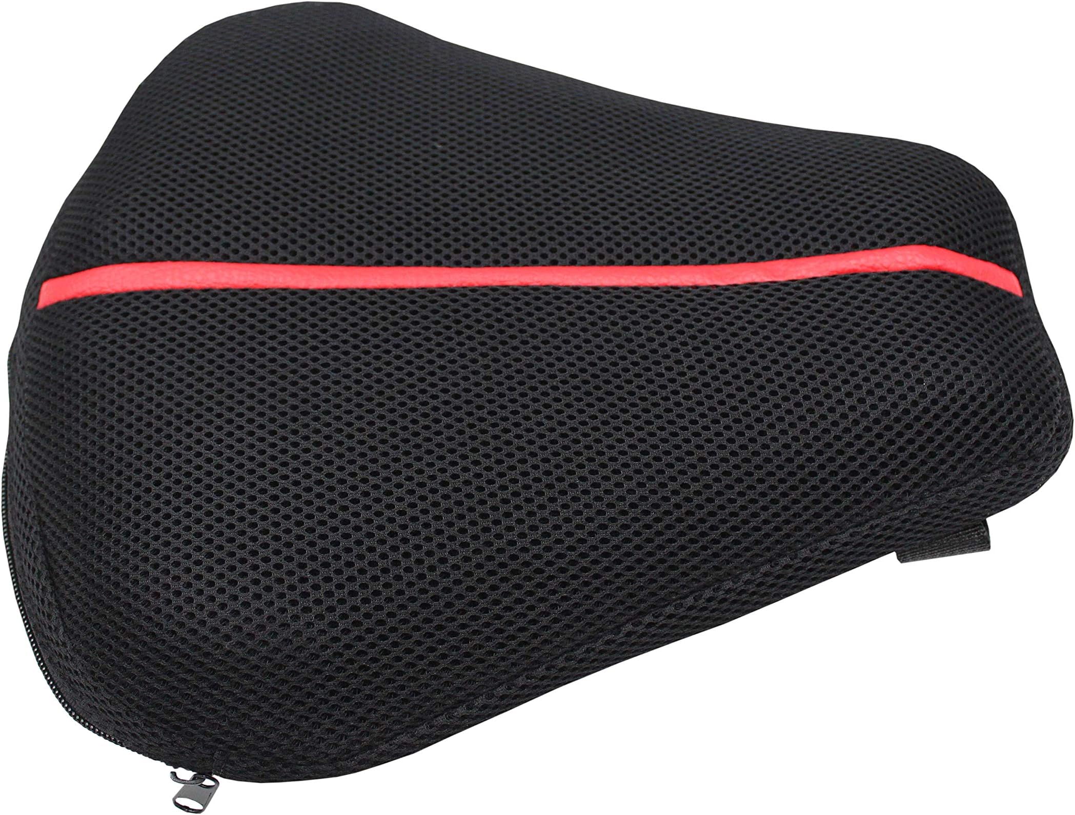 WEHOPE Seat Air Cushion Pad Compatible with Cruiser Sport Motorcycle Fits Most Seats of Sport Touring, 11" L x 11" W