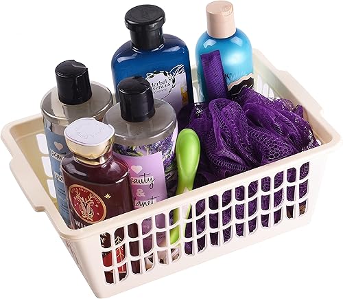 Miniatura 4 de YBM HOME Cesta de almacenamiento perforada de plástico Cajón de oficina, estante Organizador de bandeja de encimera de escritorio 32-1188 (1,