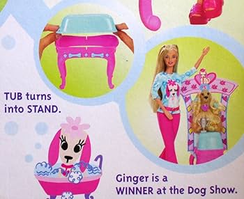 Amazon.co.jp: Stylin' Pup BARBIE Doll w Colour Change Pup