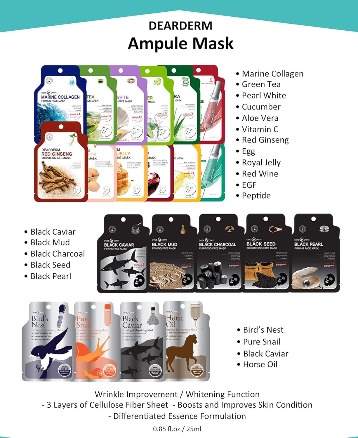 Dearderm Bright Bubble O2 Mask