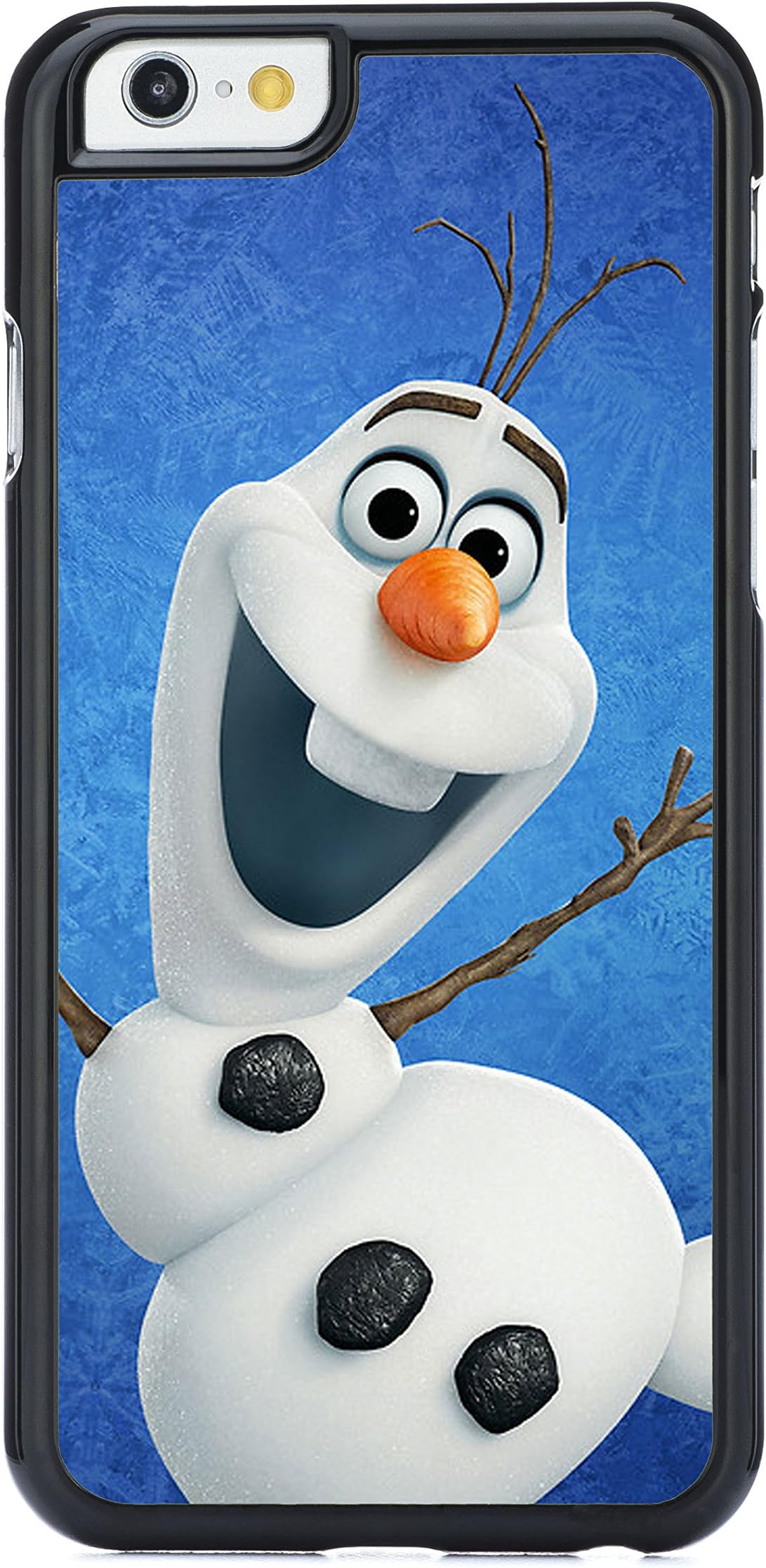 iPhone 6 Black Case - Frozen Olaf