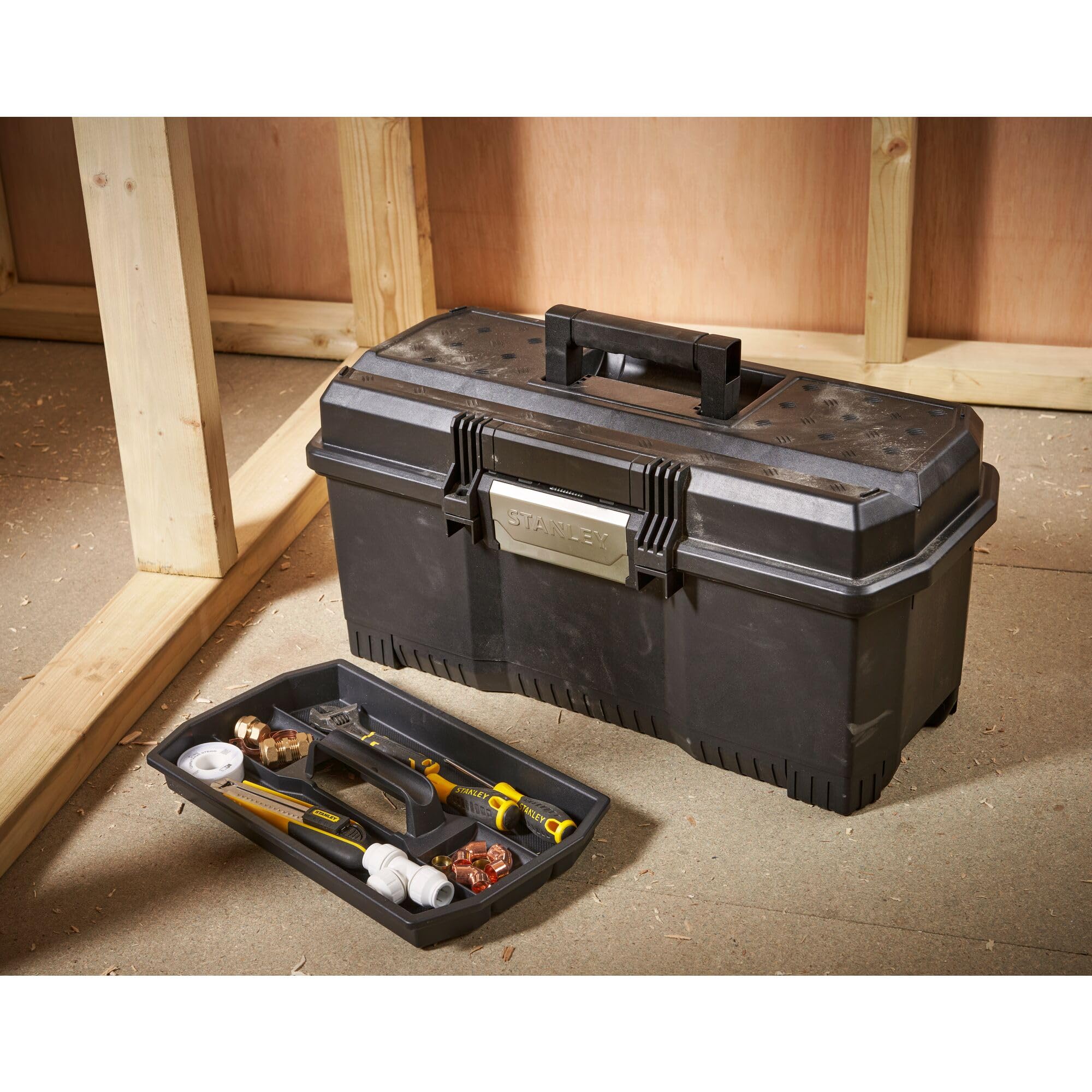 STANLEY 1-97-510 Boîte à outils touch latch 60 cm