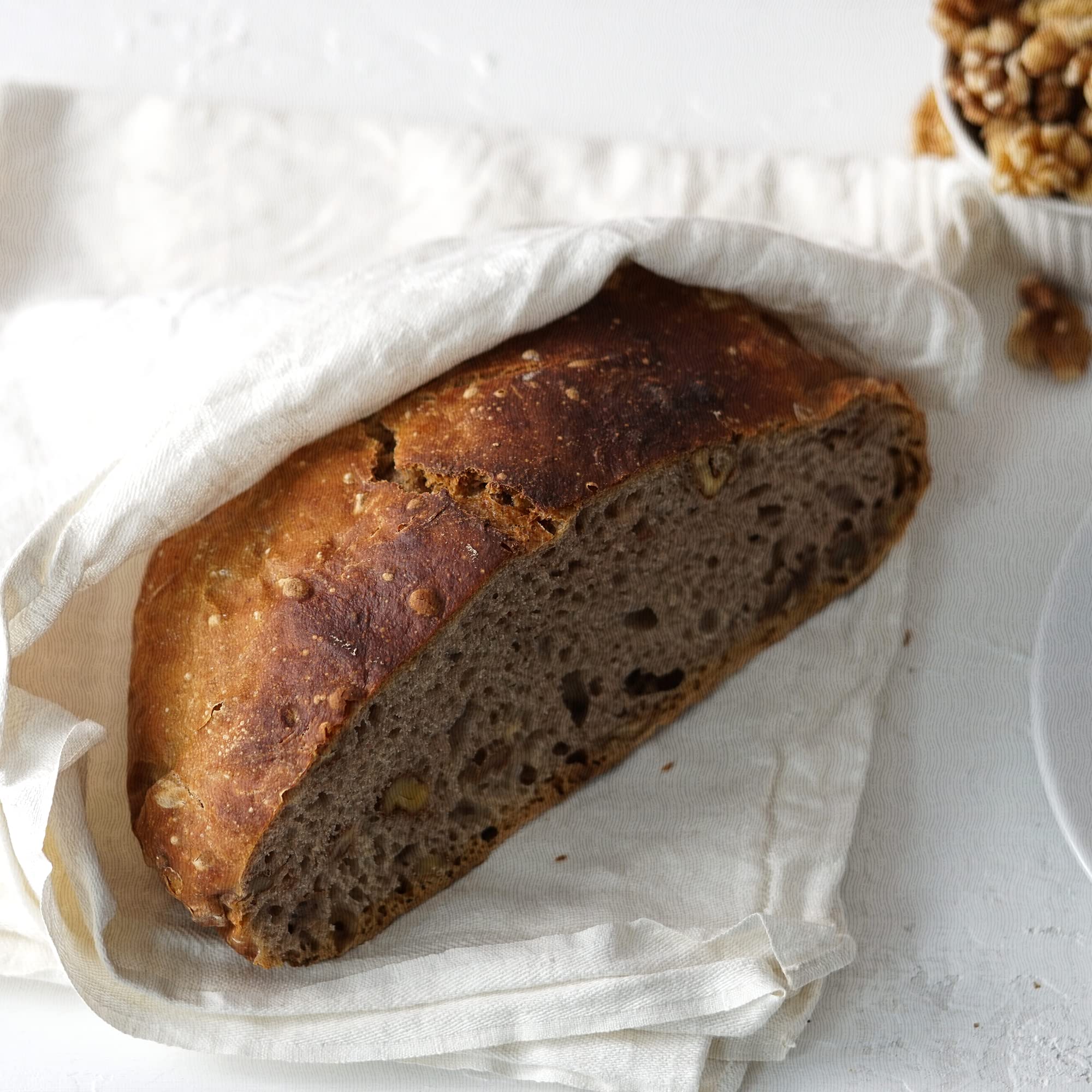 Brot und Salz Geschenk – Geschenkkorb mit 6 Bio Brotbackmischungen – originelle Einzugsgeschenke