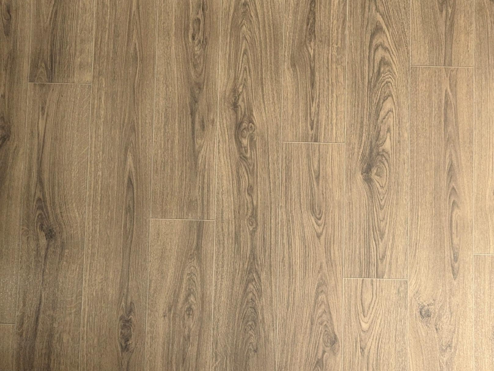 PVC Bodenbelag Vinylboden in Eiche Landhausdiele – Natürliche Holzoptik in breiten Planken, Zuschnitt (2m breit / 4,5m lang)