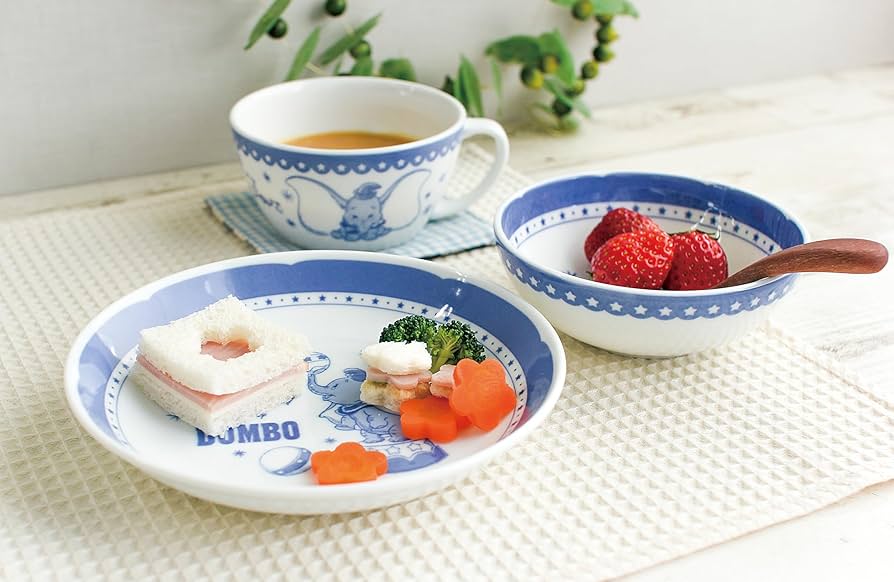 Amazon.co.jp: 三郷陶器 食器セット ベビー食器 セット ダンボ