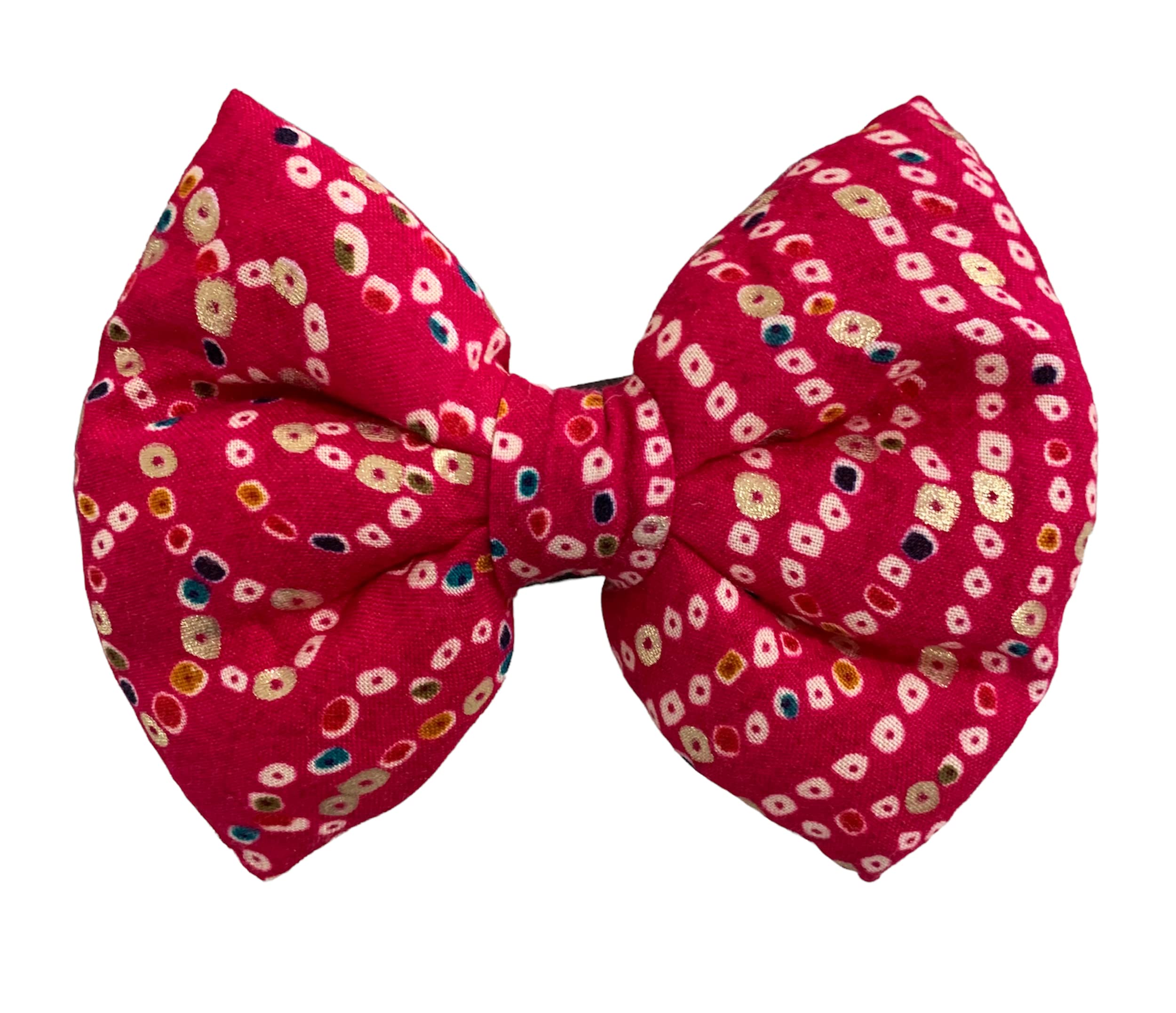 For The Fur Kids Bandhani Traditional Dog Bow Tie (Red) (B0C4JNLR6K) Amazon Price History, Amazon Price Tracker
