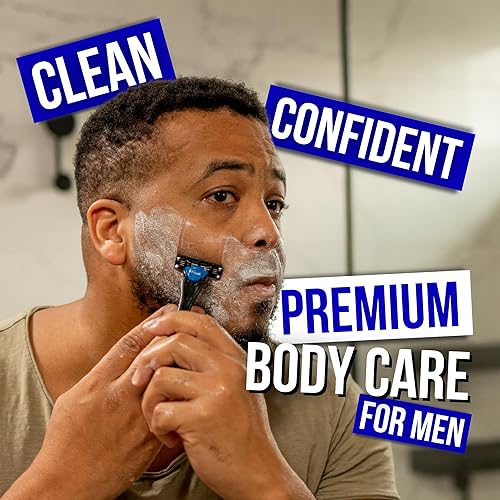 Miniatura 8 de Crema de afeitar para piel sensible, crema de afeitar facial y corporal, cómodo deslizamiento corporal, afeitado sin irritación, protege de