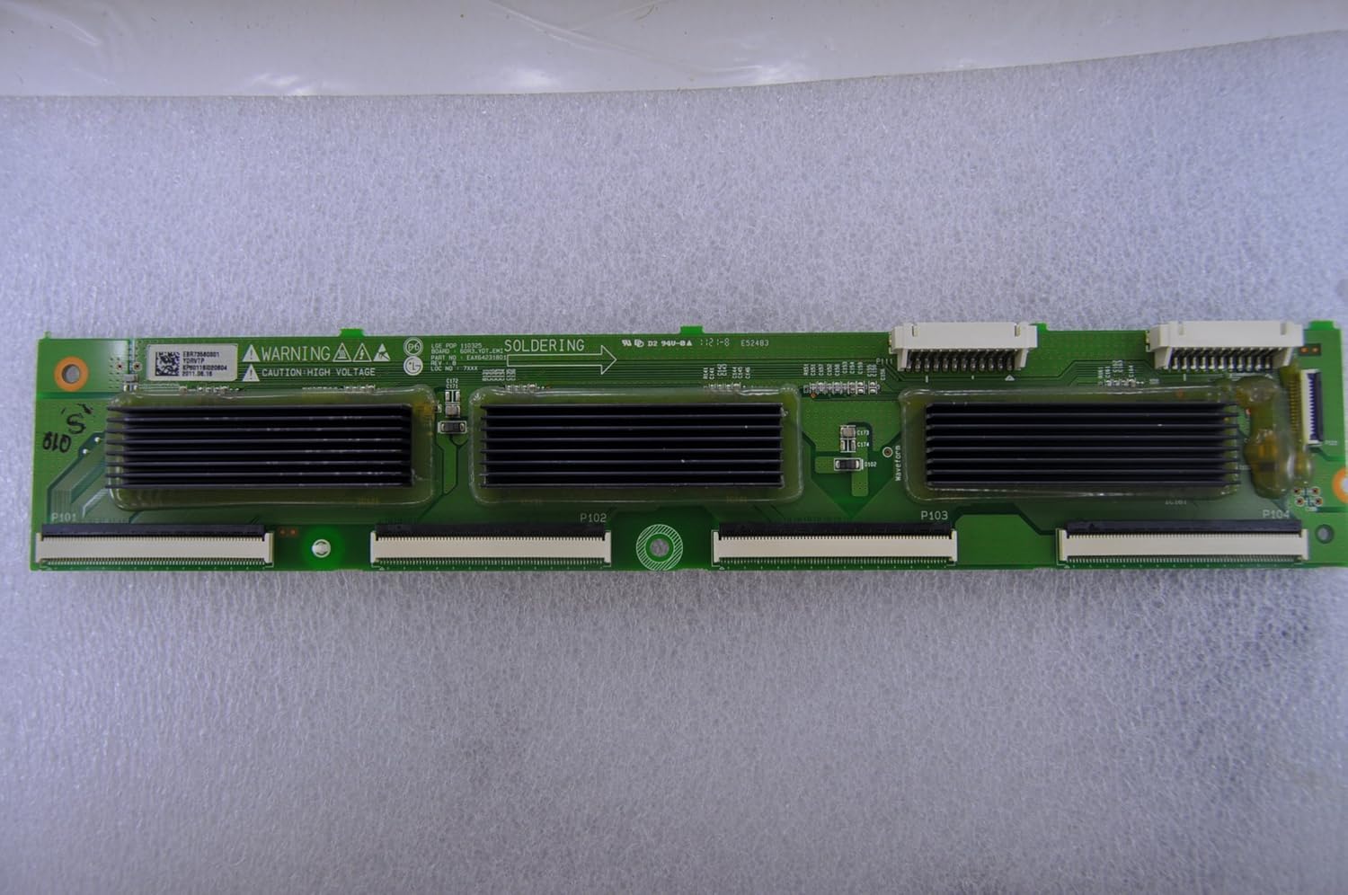 LG 60PV250UB EAX64231801 EBR73560801 60R3_YDT_EMI Board