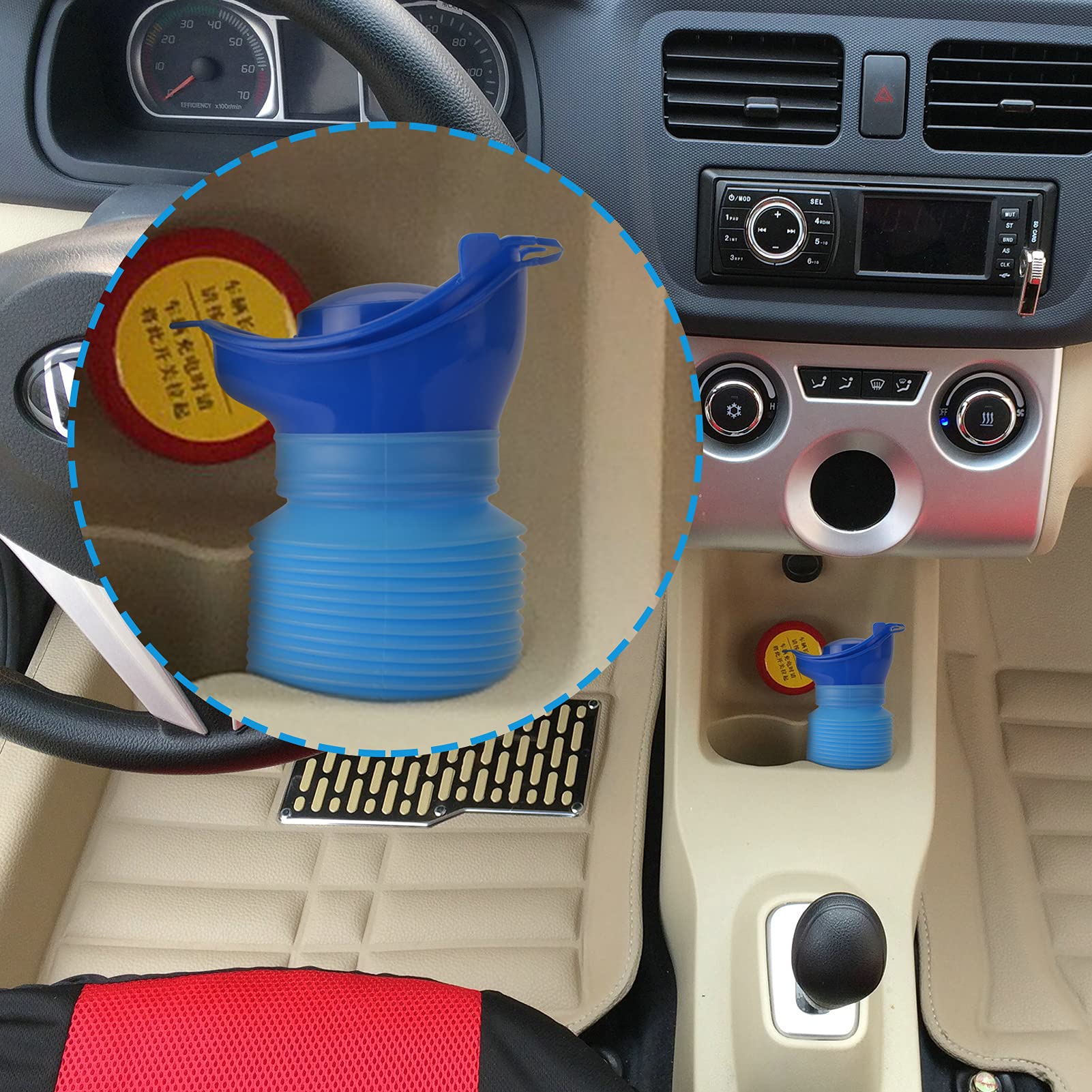 Buy AIBAOBAO Urine Bottle, Portable Mobile Toilet Potty Pee Urine