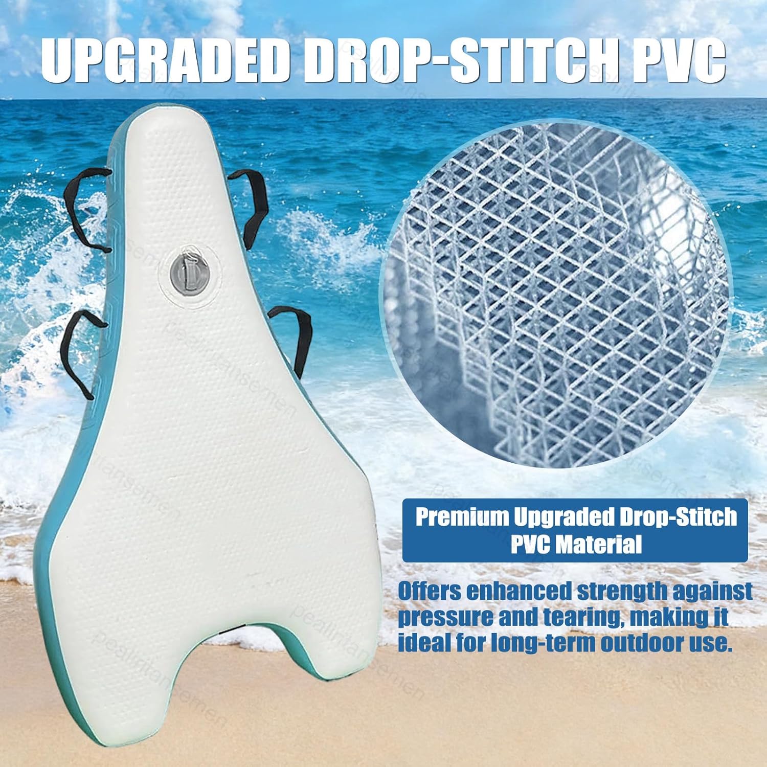 3-in-1 Electric Surf Board for Adults & Kids - Inflatable Body Board with Underwater Motor, 9 Speeds 3-9 km/h, Detachable Swimming Float for Pool Training & Ocean Exploration