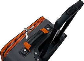 Amazon.com: Rockland Fashion Expandable Softside Upright Luggage