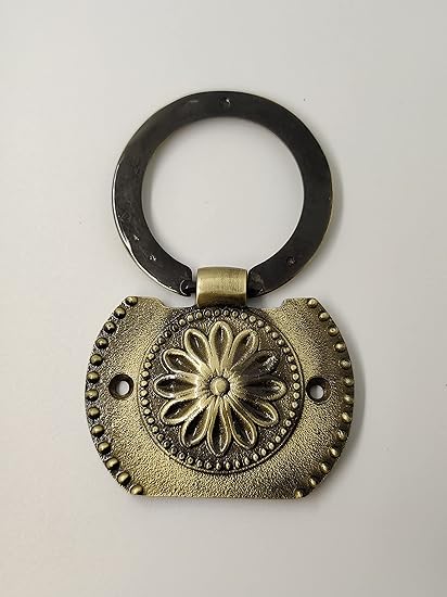 BRASS INDIA 100% Brass Drawer/Bed - Puller/Handle | Model : 550 | Material: 100% Heavy Brass | Size: 3 inches | Weight: 140 GMS p.p |