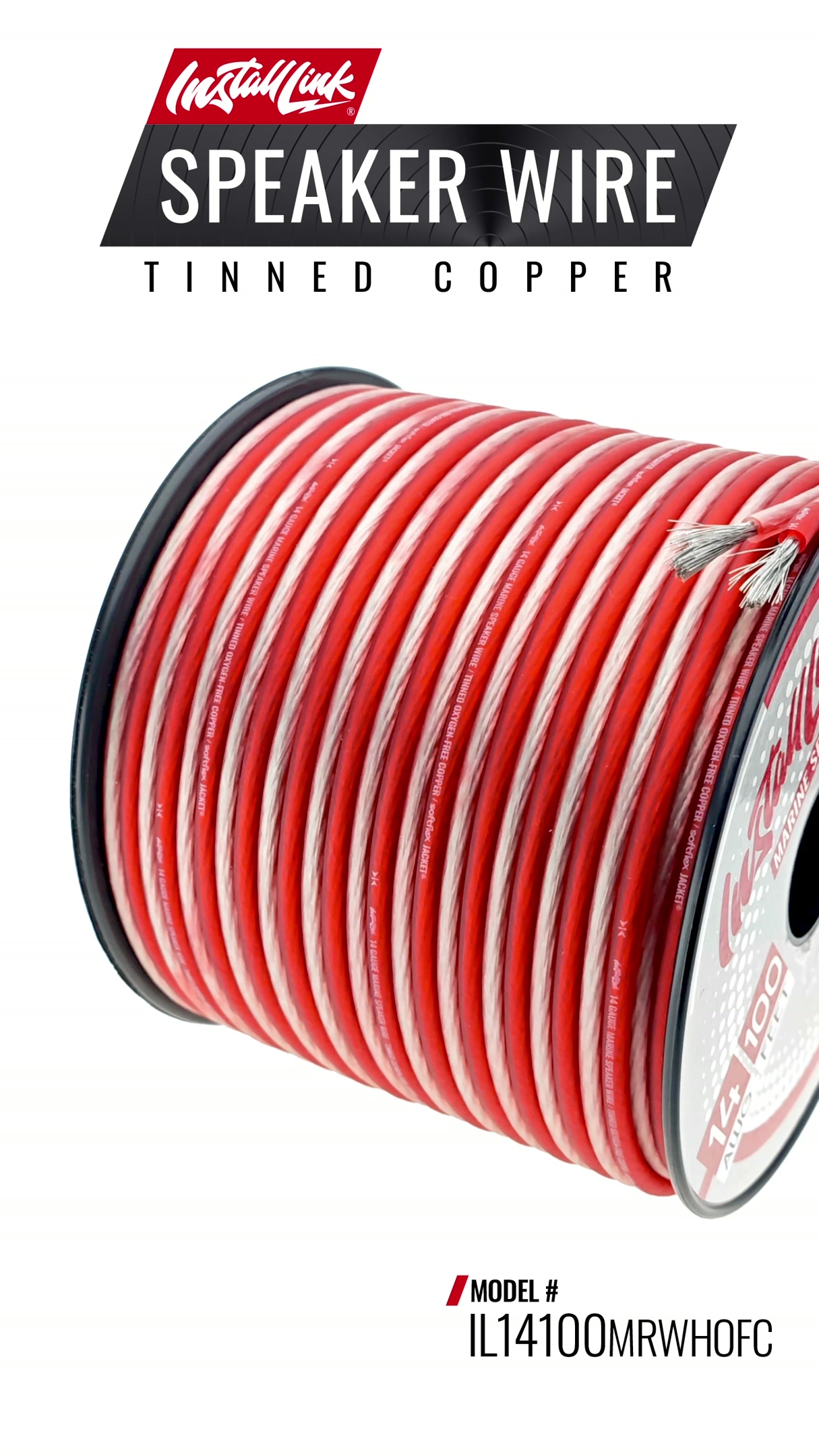 14 AWG Gauge Filo Primario Auto/Barca Grado Marino Rame