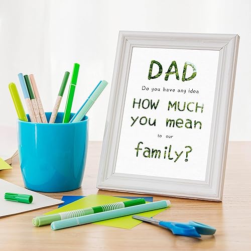 Miniatura 5 de Divertida tarjeta de cumpleaños para papá de hijo hija, tarjeta del día del padre, tarjeta de felicitación de cumpleaños para papá de niños - How