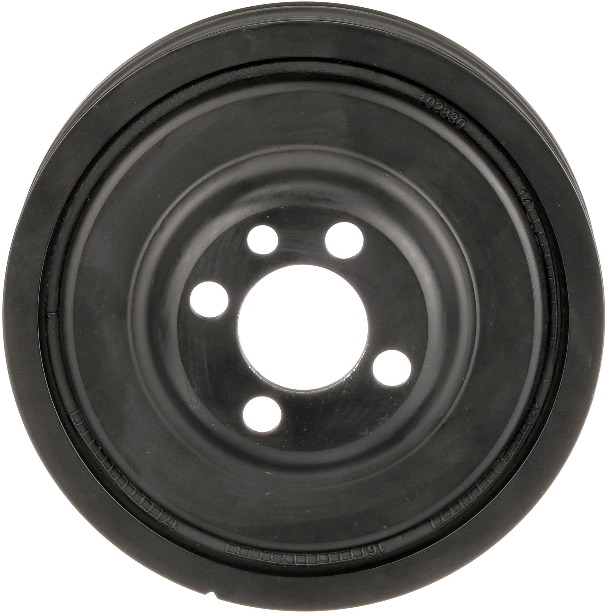 GATES TVD1040 Puleggia cinghia albero a gomiti senza accessori | Compatibile con: AUDI A1, A1 Sportback, A3, A3 Cabriolet, A3 Sportback, A4 Allroad B8, A4 B8, A4 B8 Avant, A5, A5 Cabriolet