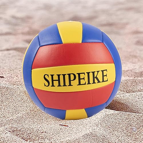 Miniatura 9 de ABAJI Pelota oficial de voleibol más gruesa de poliuretano impermeable antiexplosión 15+ años para niños y niñas, juego de entrenamiento en