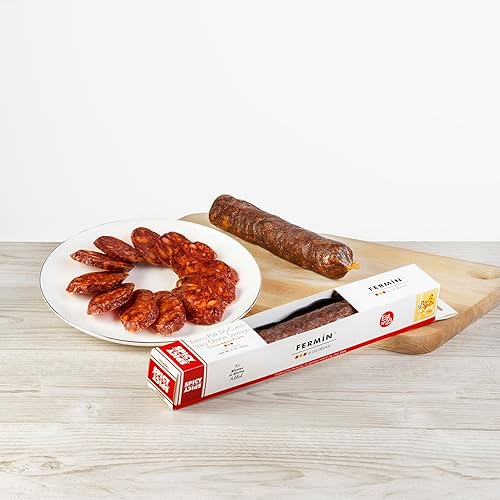 Miniatura 5 de CHORIZO DUO IBERICO // USDA ORGANIC CHORIZO ACORN-FED MILD & IBERICO CHORIZO SPICY por FERMIN (7 onzas cada uno)