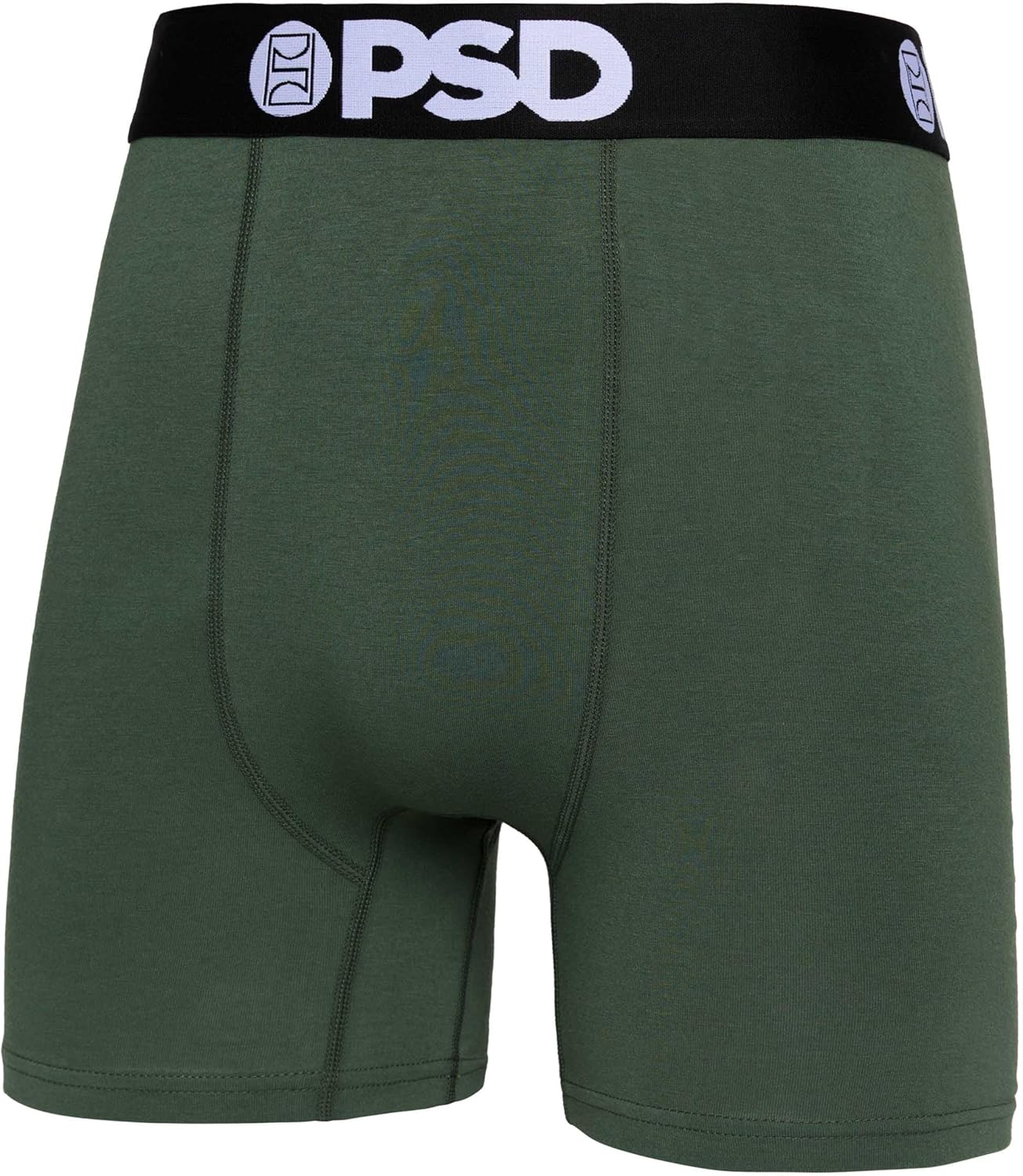 PSD Underwear Mens Boxer Briefs - Solid Cotton Boxer Briefs, Mid Length Packs & Singles, Soft Breathable Boxer Briefs for Men - Image 3