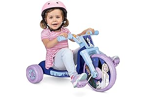 Frozen Ride-On 10" Fly Wheels Junior Cruiser Tricycle for 2 Year Old Girls