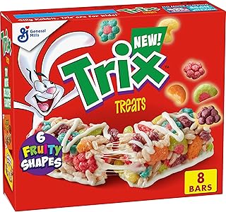 Trix Breakfast Cereal Treat Bars, Snack Bars, 8 ct