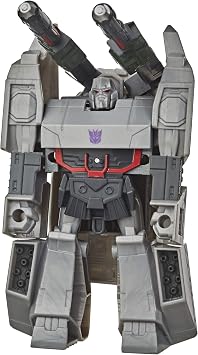 Transformers Bumblebee Cyberverse Adventures Toys Action Attackers 1-Step Changer Megatron Action Figure, Kids Ages 6 and Up, 4.25-inch