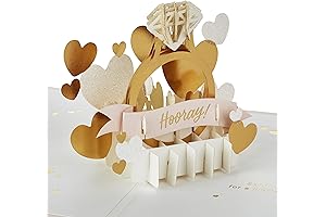 Hallmark Signature Paper Wonder Pop-Up Engagement Card Celebrates the Shimmering Brilliance of Everlasting Love
