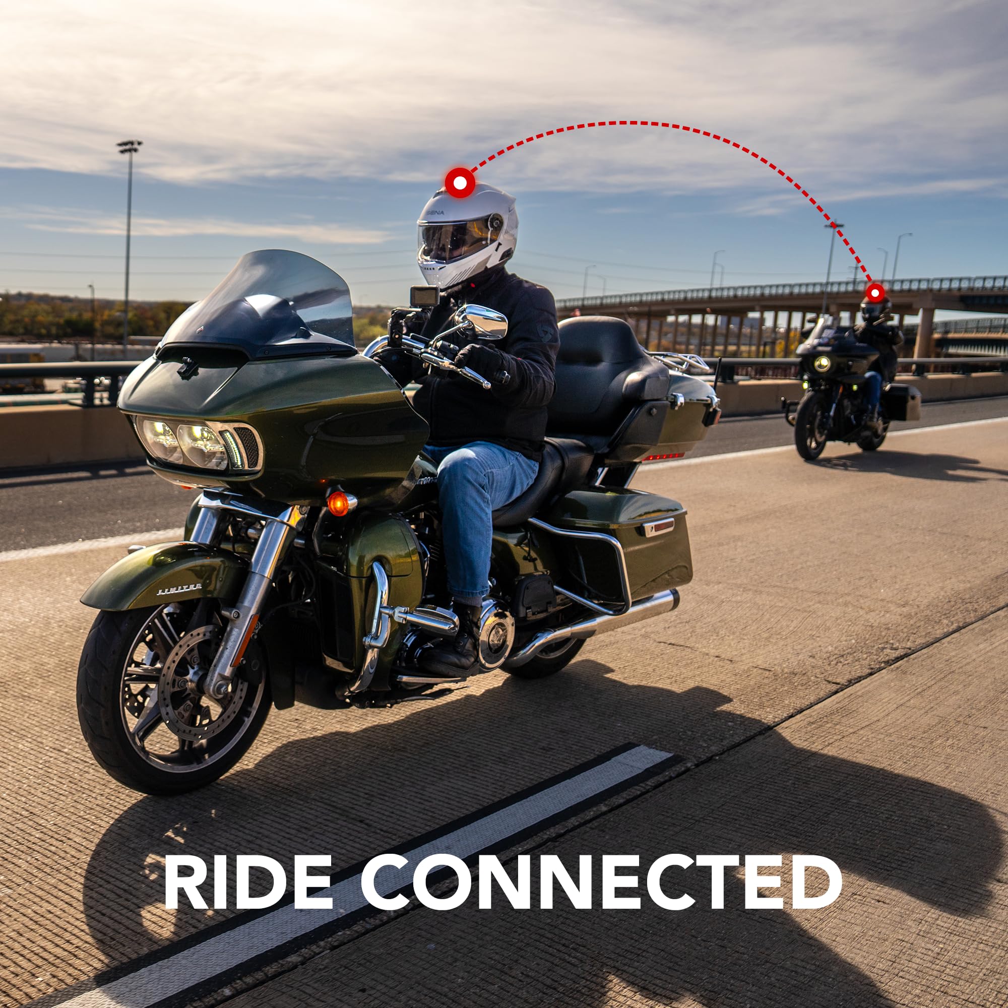 Sena Specter Modularer Smart-Kommunikations-Motorradhelm mit Mesh-Intercom, Sound by Harman Kardon (2. Generation), Dupont Kevlar-Schale
