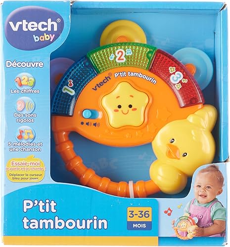 Miniatura 4 de VTech  117605  hochet  P 'tit Tambourin