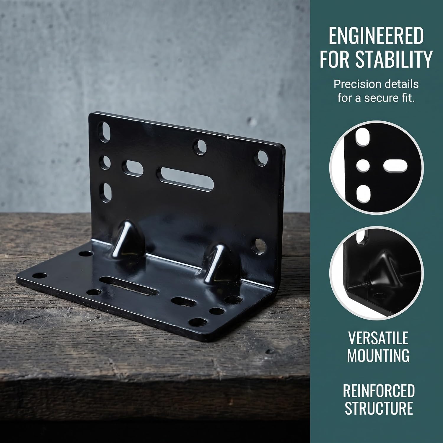 Heavy Duty Winch Mount Bracket Plate for Trailer Frames