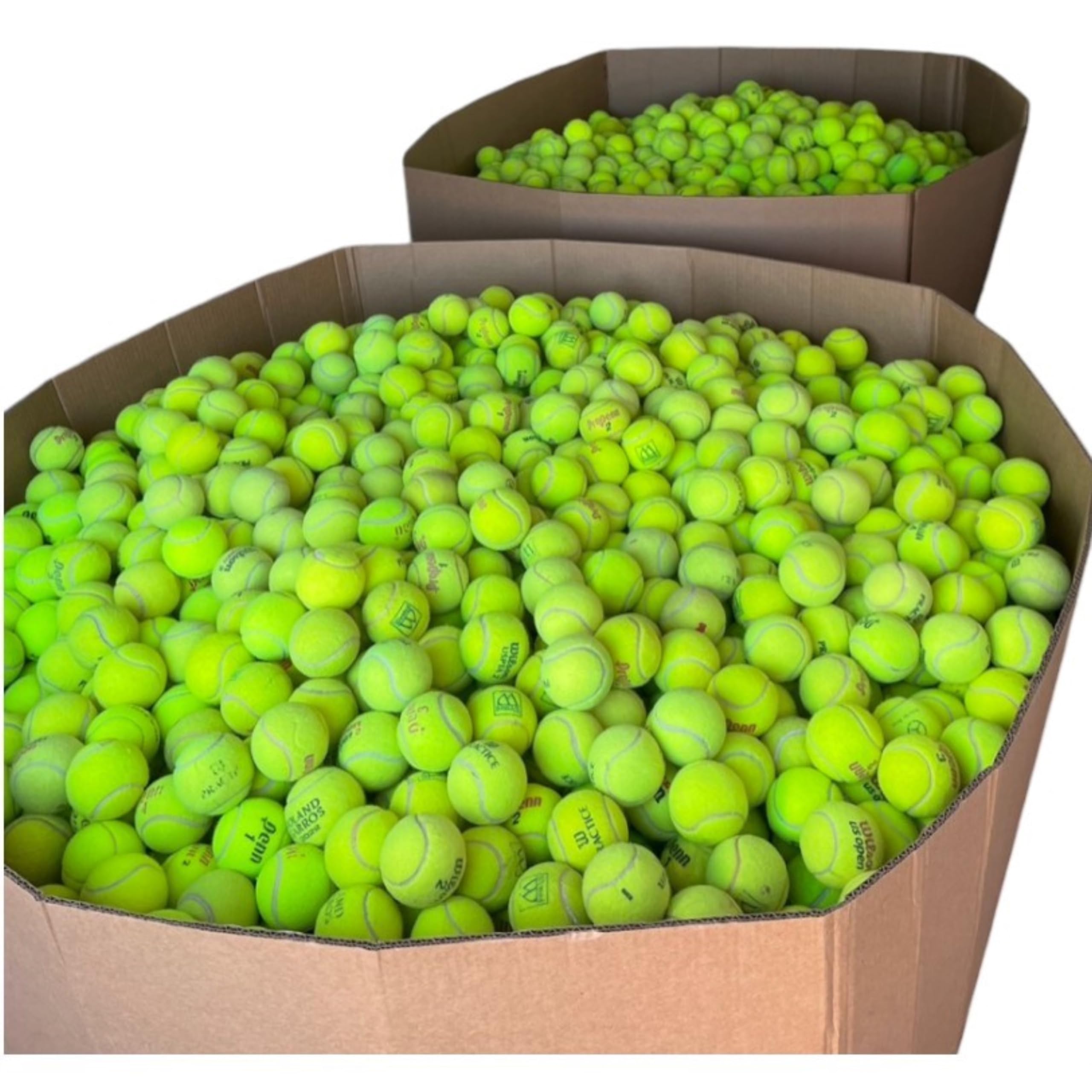 25-100 Used Tennis Balls for Dogs - Support USA Tennis Ball Recycling NonProfit: Bulk Tennis Balls for Dogs, Tennis Balls for Dogs Bulk, Dog Tennis Balls Bulk, Tennis Balls Bulk for Dogs (100 Balls)