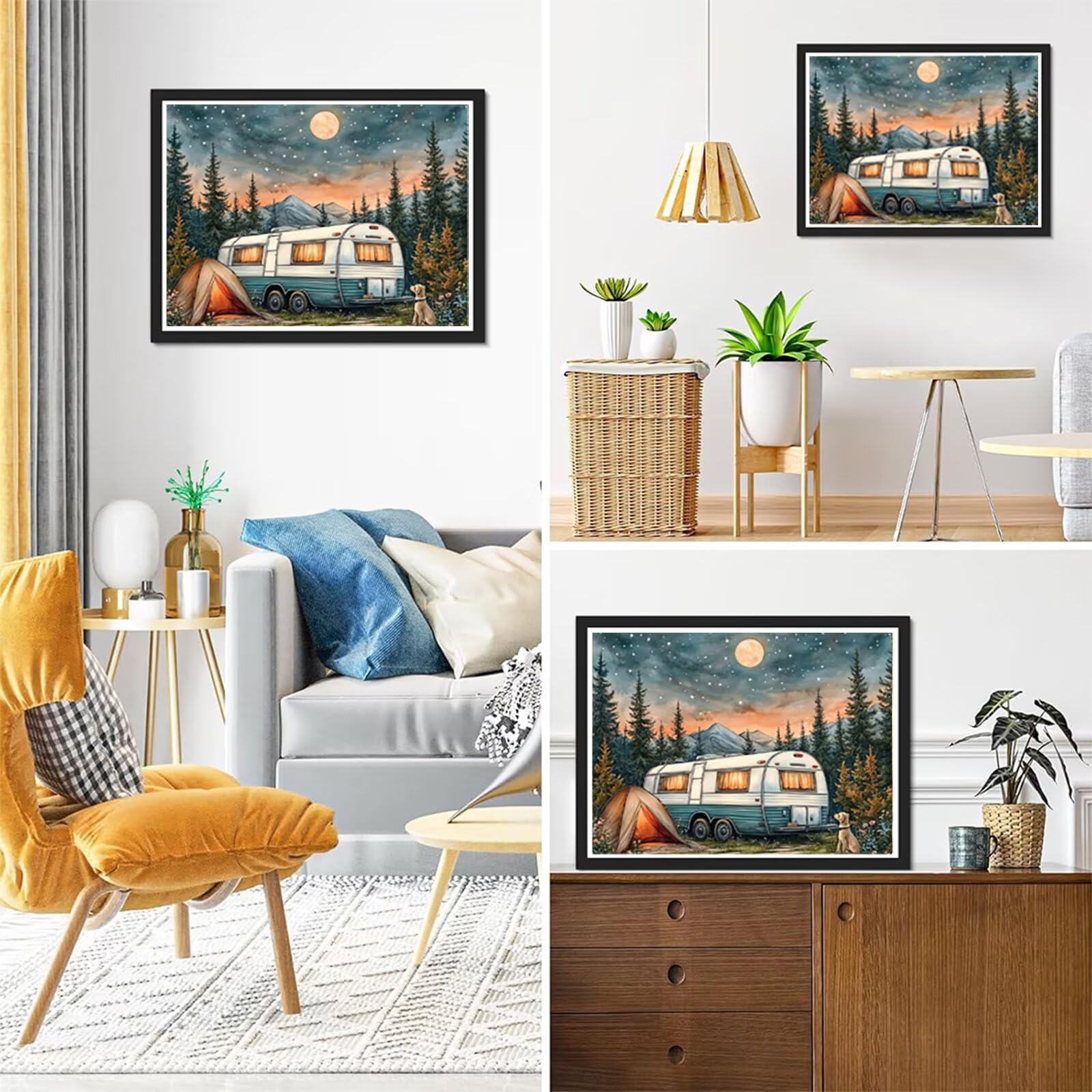 Samochodowy obraz diamentowy dla dorosłych, duży, XXL, 90 x 120 cm, zestaw do malowania diamentami 5D, zestaw do majsterkowania, dla dziewczynek 8 lat, zestaw do majsterkowania, dla początkujących