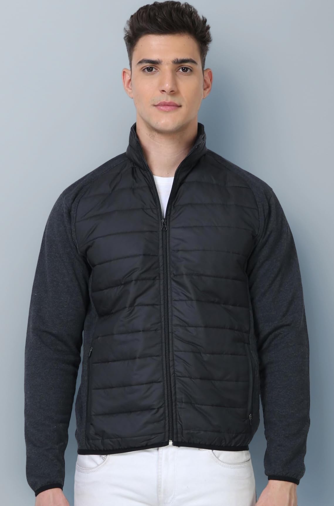 Jackets for Men | Winter wear | Men's Polyester Full Sleeve Zip with Pocket | Men Jackets