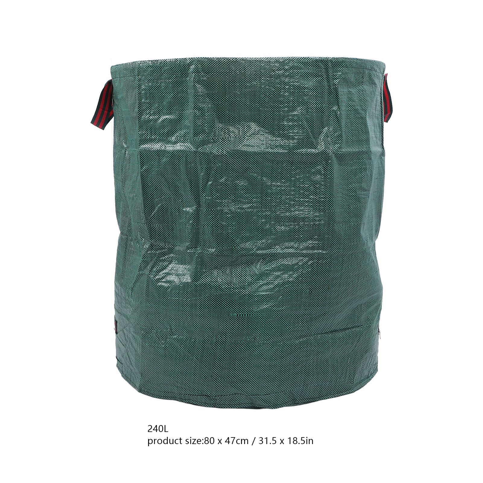 3 bolsas de jardín reutilizables de polipropileno de gran capacidad, contenedor de basura para recoger hojas, recortes, desechos y otros residuos de jardín, almacenar juguetes de peluche, lavandería